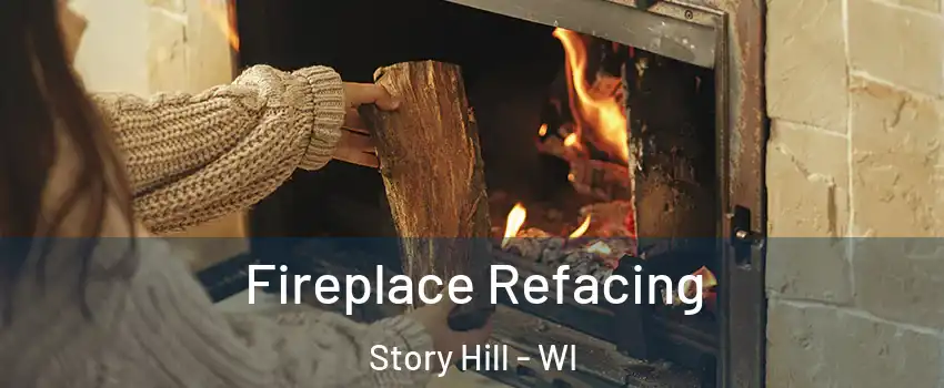 Fireplace Refacing Story Hill - WI