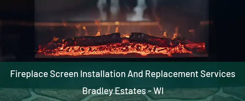 Fireplace Screen Installation And Replacement Services Bradley Estates - WI