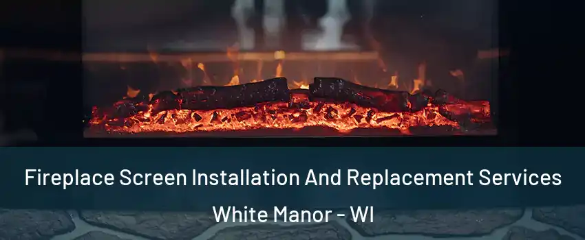 Fireplace Screen Installation And Replacement Services White Manor - WI