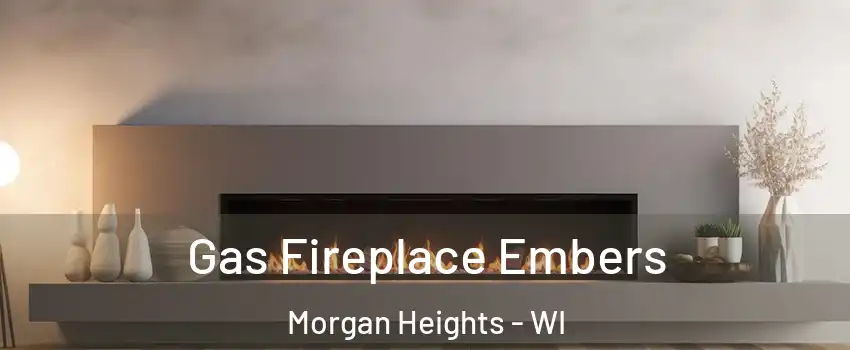 Gas Fireplace Embers Morgan Heights - WI