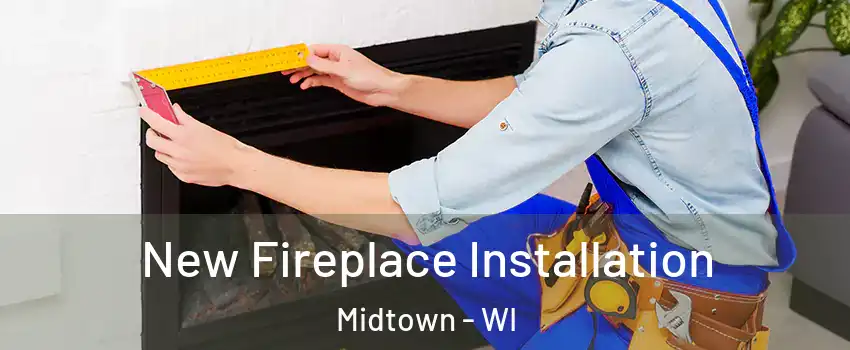 New Fireplace Installation Midtown - WI