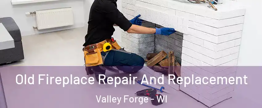 Old Fireplace Repair And Replacement Valley Forge - WI