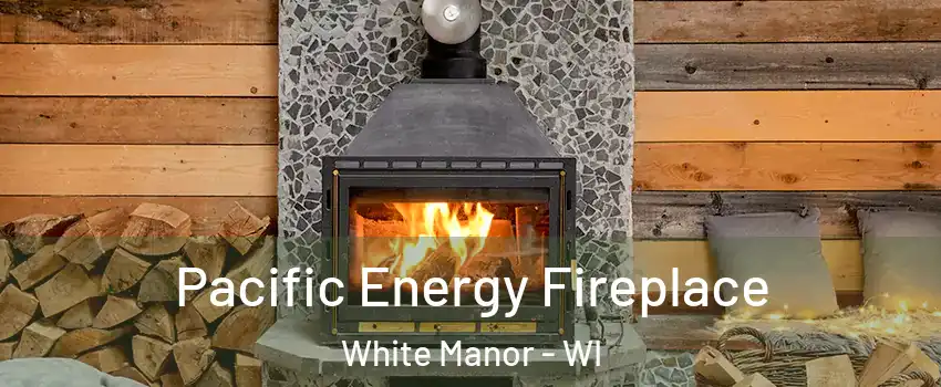 Pacific Energy Fireplace White Manor - WI