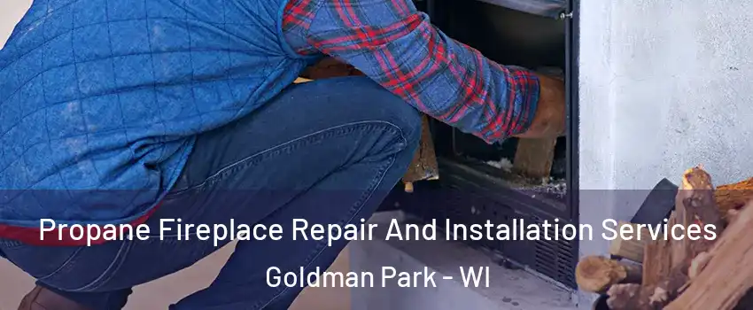 Propane Fireplace Repair And Installation Services Goldman Park - WI