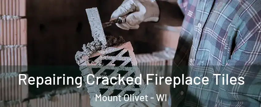 Repairing Cracked Fireplace Tiles Mount Olivet - WI
