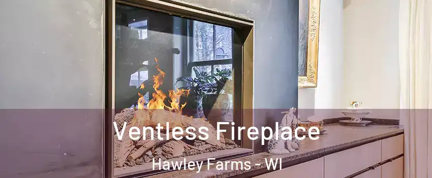 Ventless Fireplace Hawley Farms - WI